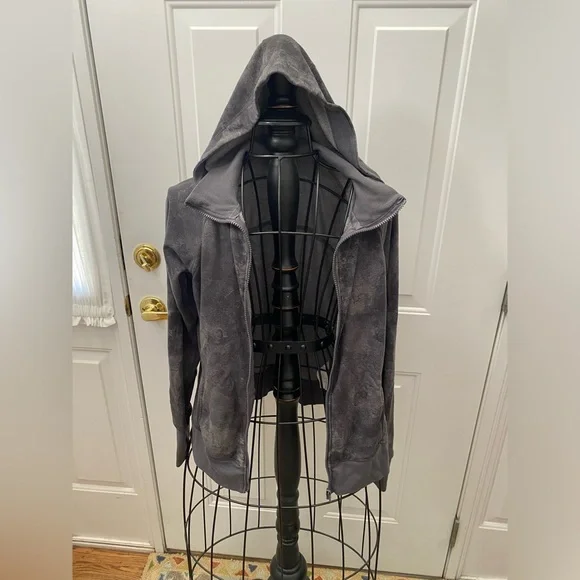 Danskin Grey Zip-up Hoodie - Picture 4 of 9